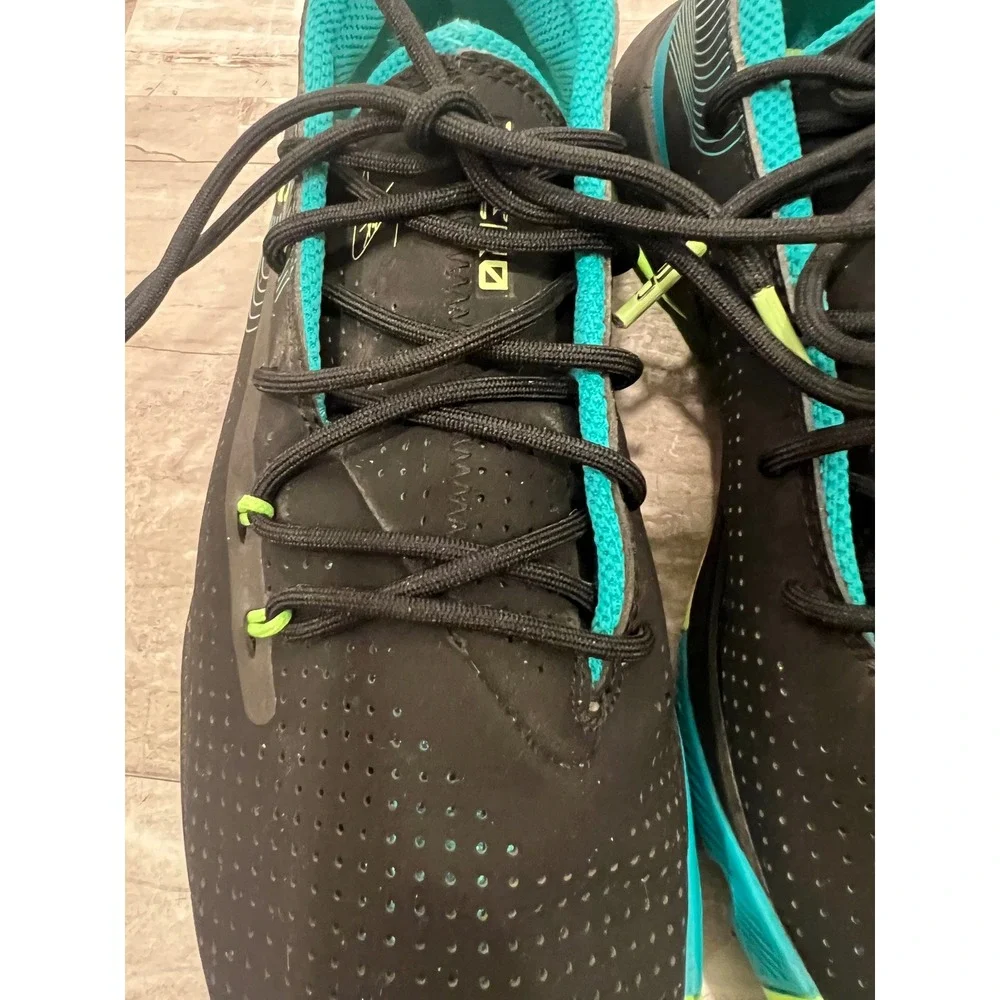 Under Armour Curry SC 3Zero III Basketball Shoes Youth US Mens 7 Black Green